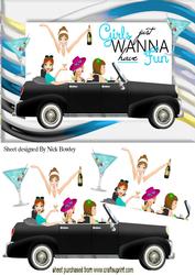 Time to Party with My Friends Out on the Town