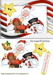 Santa and Friends with Cheeky Star!