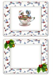 Berry Tea-lightful Christmas, Little Mice A5 Insert