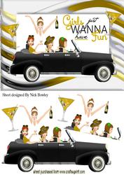Girls Just Want to Have Fun in Gold