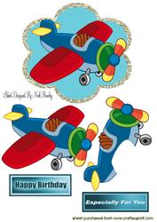 Little Helicopter in Sparkle Frame