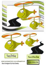 I Can See the Road, Keep Up, Toony Helicopters