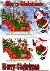 Now Smile for the Camera, Reindeers & Santa