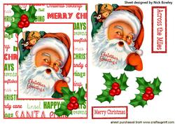 Christmas Greetings from a Jolly Santa