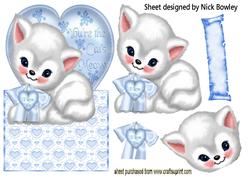 You're the Cats Meow! Love U Kitten Over the Edge