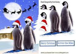 We Have to Look Nice for Santa Cute Penguins