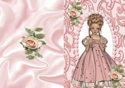 Pretty in In Pink with Pearls and Rose