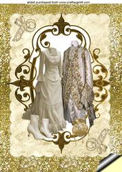 Gorgeous Vintage Wedding Outfits A4 Topper