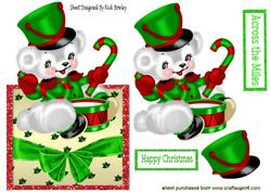 Little Drummer Teddy with Big Bow, Over the Edge