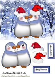 These Will Keep Us Warm! and Our Love! Cute Penguins