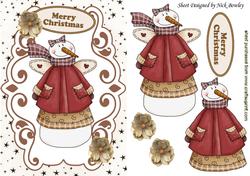 Folklore Snowlady Angel in Ornate Frame
