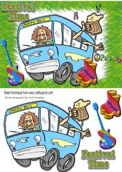 Festival Time! on the Hippy Bus
