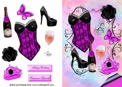 Lovely Ladies Accessories in Cerise