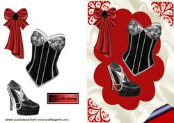 Lovely Ladies Accessories in Black/white