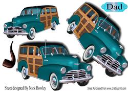1948 Vintage Turq Woody
