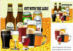 Out on the Town, Pints with the Lads 8x8