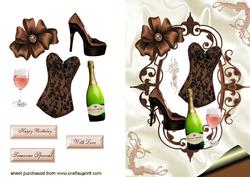 Gorgeous Brown/cream Ladies Accessories