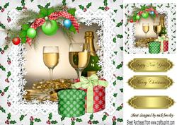 A Time to Celebrate Christmas & New Year 8x8