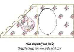 Baby Girls Christening or Baptism,bible Insert