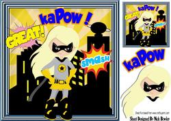 Super Girl, Super Hero Kapow! 8x8