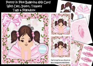 Pretty Ballerina I Feel Pretty in Pink with Her Mirror Kit