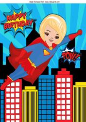 Super Girl! Up Up and Away, Flying in the City A4
