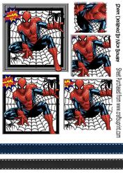 Spider Web Pyramids with Super Hero