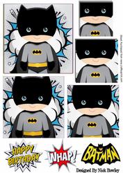 Super Hero Batman Silver Pyramids