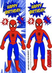 Super Hero, Spiderman, Zap, Whap Take! Tall Dl