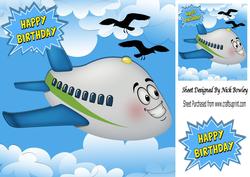 All Aboard the Passenger Toony Plane 8x8