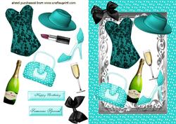 Blue Dotty , Ladies Accessories