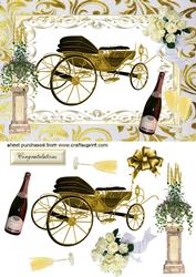 Beautiful Wedding, Vintage Carriage