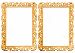 gold ornate insert