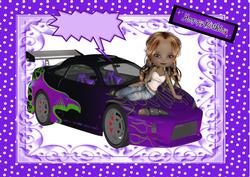 Great Wheels!, Customized Car A4 Topper