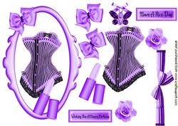 Gorgeous Lilac Ladies Accessories