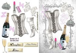 Party Time! Gorgeous White/diamond Accessories