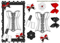 Red Black & White Ladies Accessories