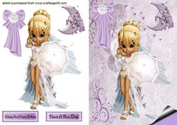 Pretty Little Girl with Parosol