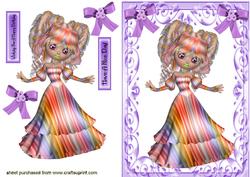 Cute Little Rainbow Girl!