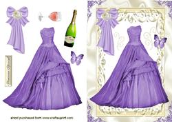 Beautiful Lilac Evening Dress