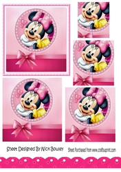 Cute little minnie mouse pyramids