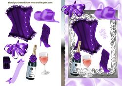 Purple & Silver Accessories
