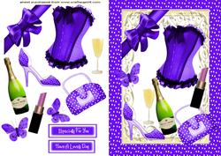Purple Dot Ladies Accessories