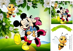 Happy Birthday to my special girl Minnie 8x8