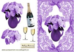 Lilac & Lace, with Champagne