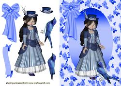 Pretty in Blue, with Bluebird!