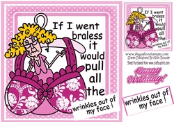 Stella has a fancy pink bra to show off, but has concerns 8x8