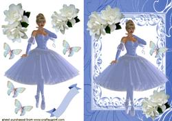 Full of Grace, Beautiful Dancing Ballerina