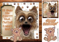 It wasnt me, it was the cat toon dog 8x8
