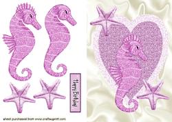 Pink Seahorse